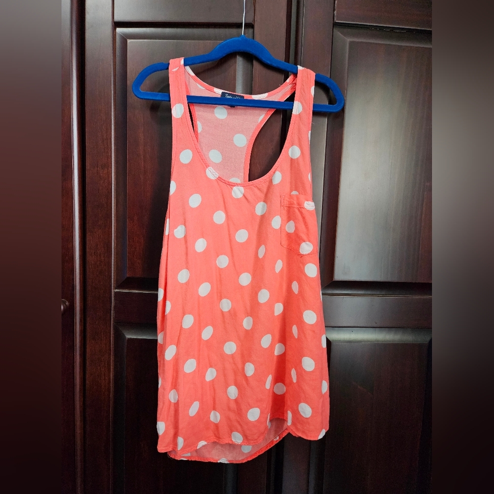 Splendid polka dot tank